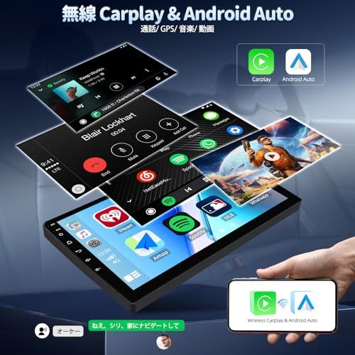 6|BT|USBテザリングに対応 カーステレオBluetooth