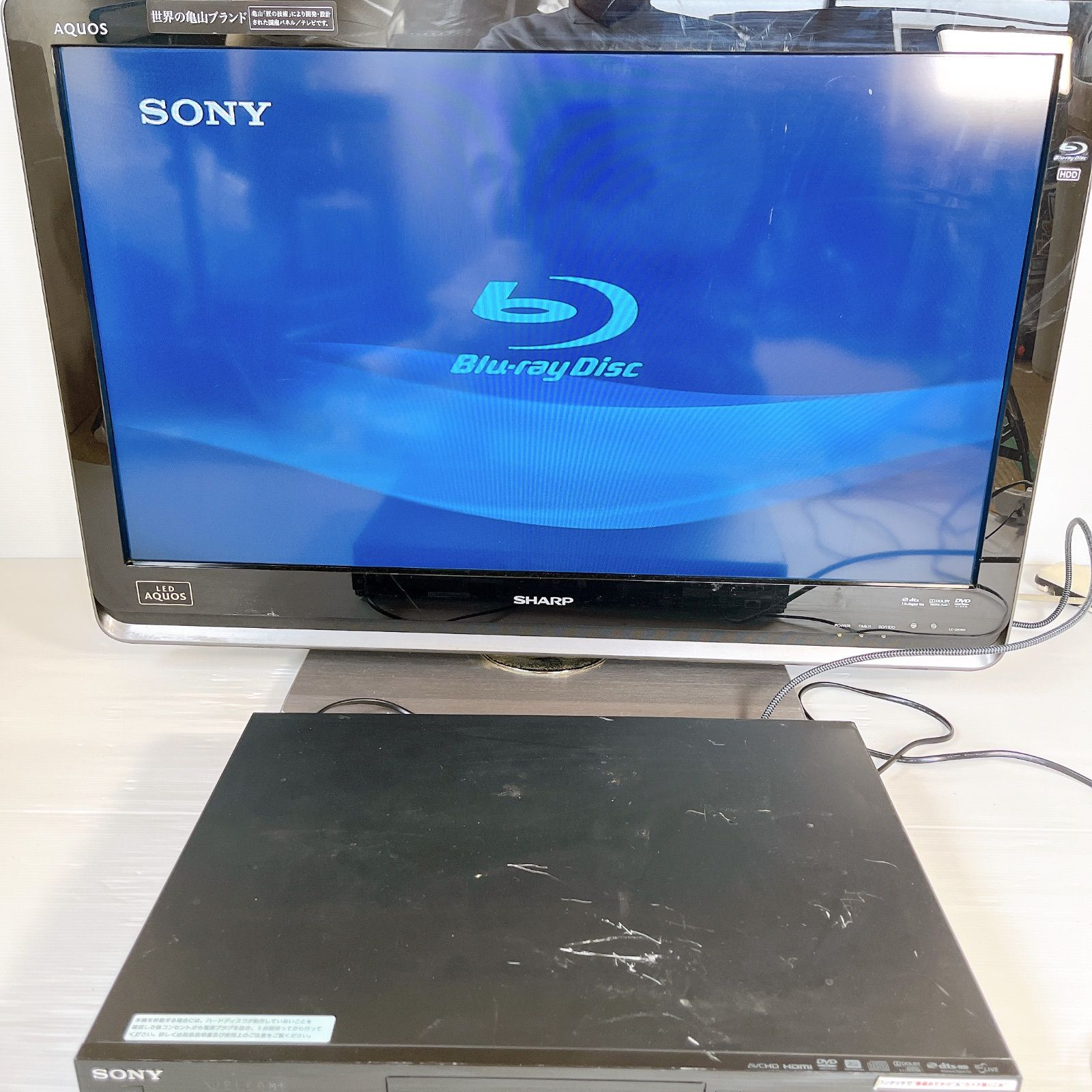 SONY ブルーレイディスク/DVDレコーダー BDZ-RX55（HDD 500GB／2番組