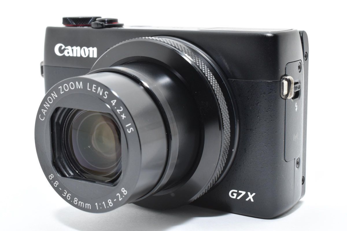美品 Canon PowerShot G7X ブラック 充電器付き ARYM5316#588 - メルカリ