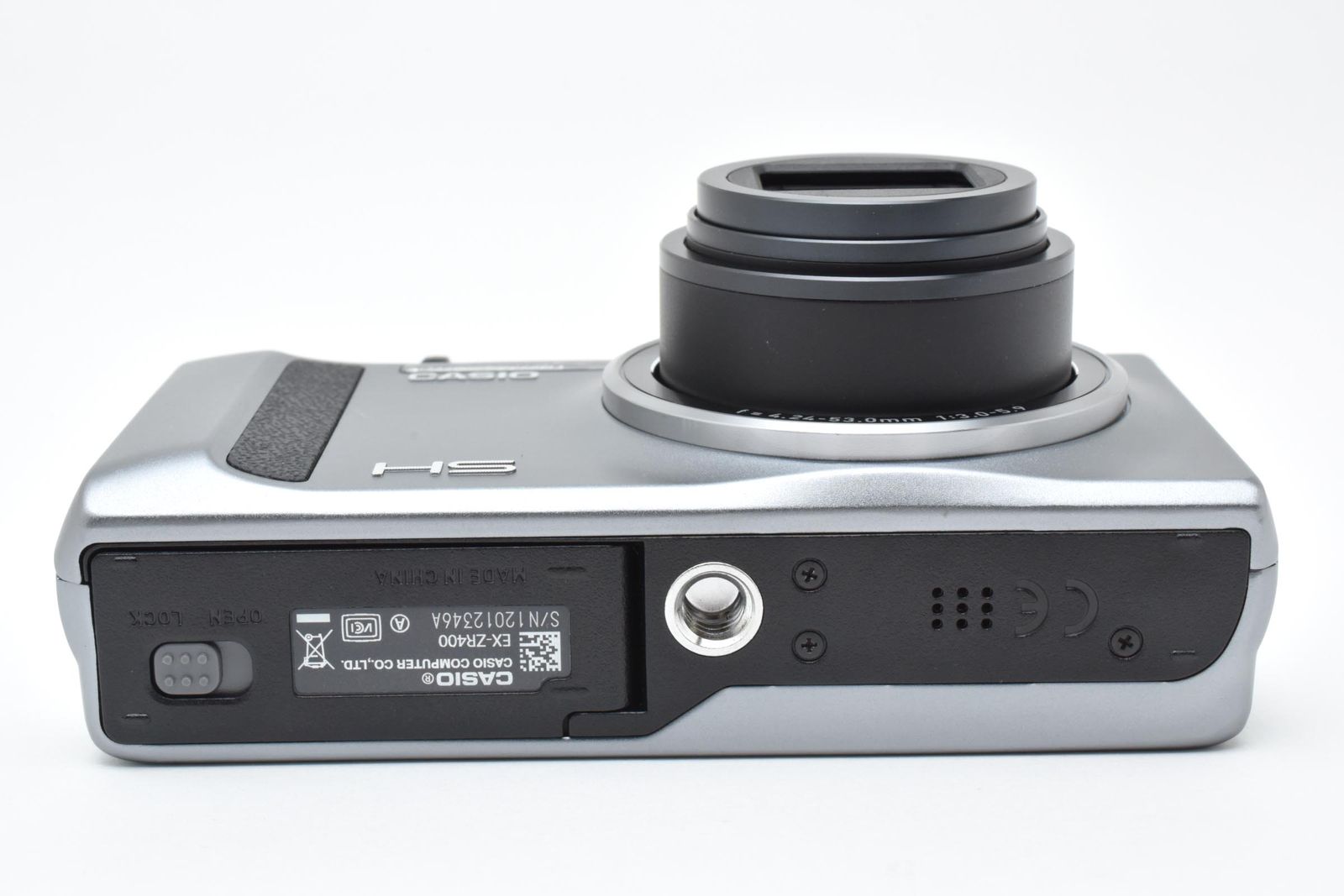 カシオ CASIO EX-ZR400 シルバー ≪外観動作良好 動作確認済≫ 0058