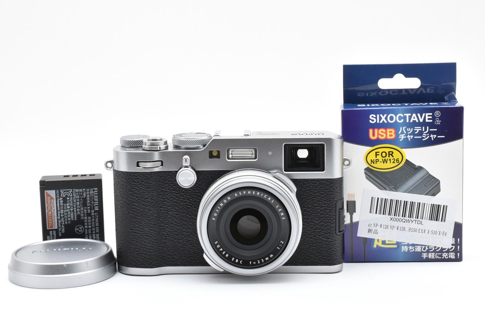 □ 美品 □ フジフィルム FUJIFILM X100F シルバー ≪S数4,700回 動作