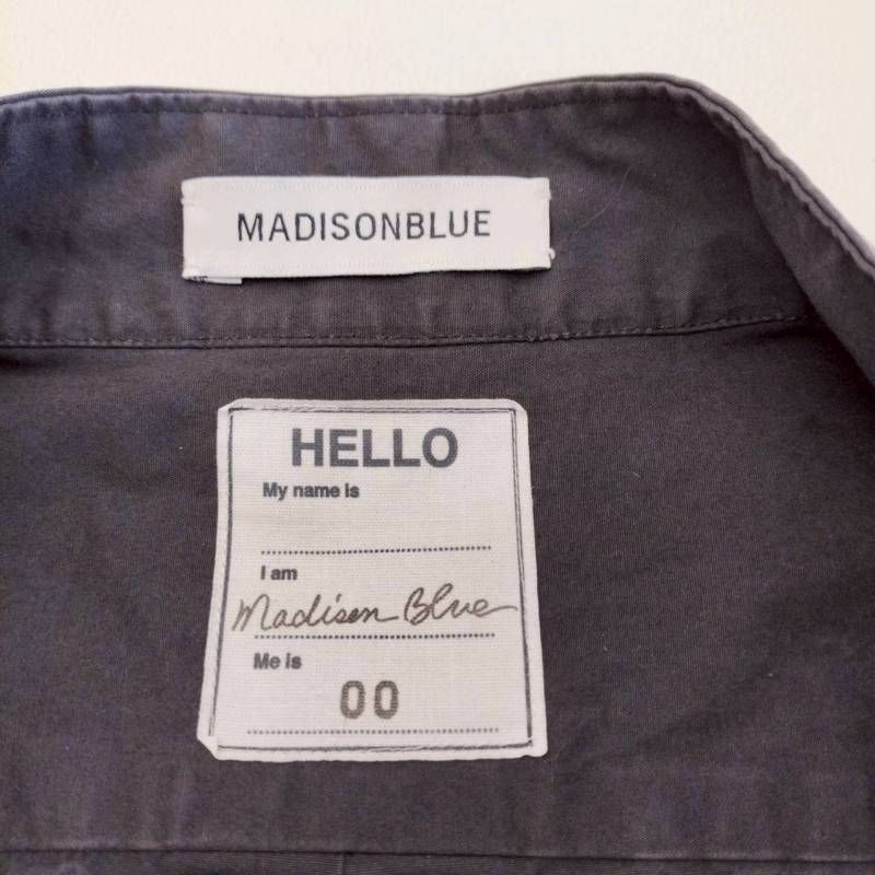 MADISONBLUE マディソンブルー ベルスリーブシャツ ウォッシュドアウト