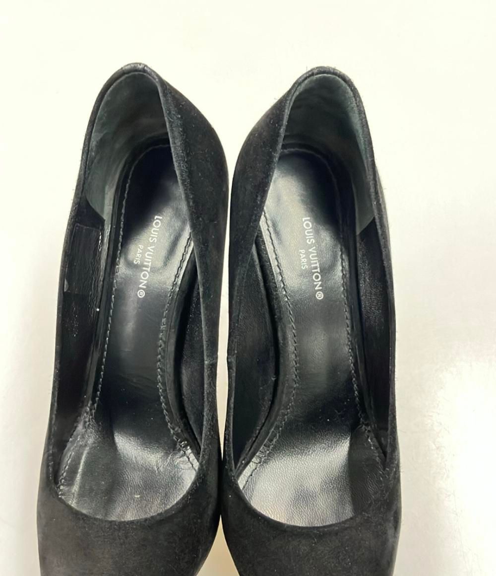 ルイ・ヴィトン パンプス スエード モノグラム レディース SIZE 36 1/2