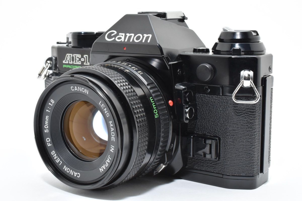 Canon AE-1 PROGRAM ブラック + NEW FD 50mm F1.8 RYM5392#78 - メルカリ