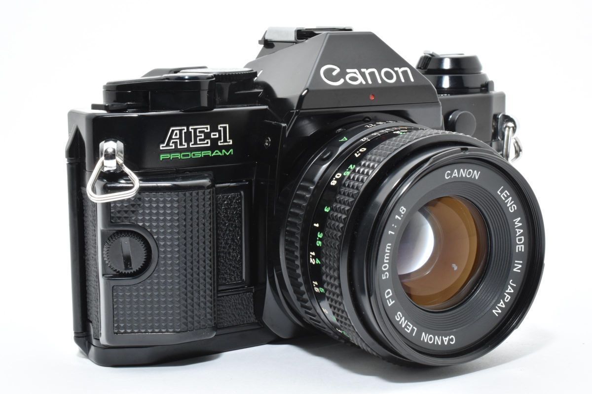 Canon AE-1 PROGRAM ブラック + NEW FD 50mm F1.8 RYM5392#78 - メルカリ