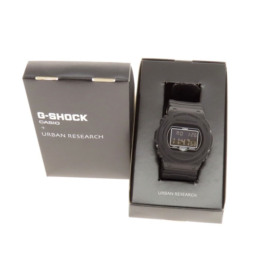 【中古】【未使用】ジーショック G-SHOCK URBAN RESEARCH別注 DW-5750 腕時計 ブラック【メンズ】 中古】【未使用】ジーショック G-SHOCK URBAN RESEARCH別注 DW-5750