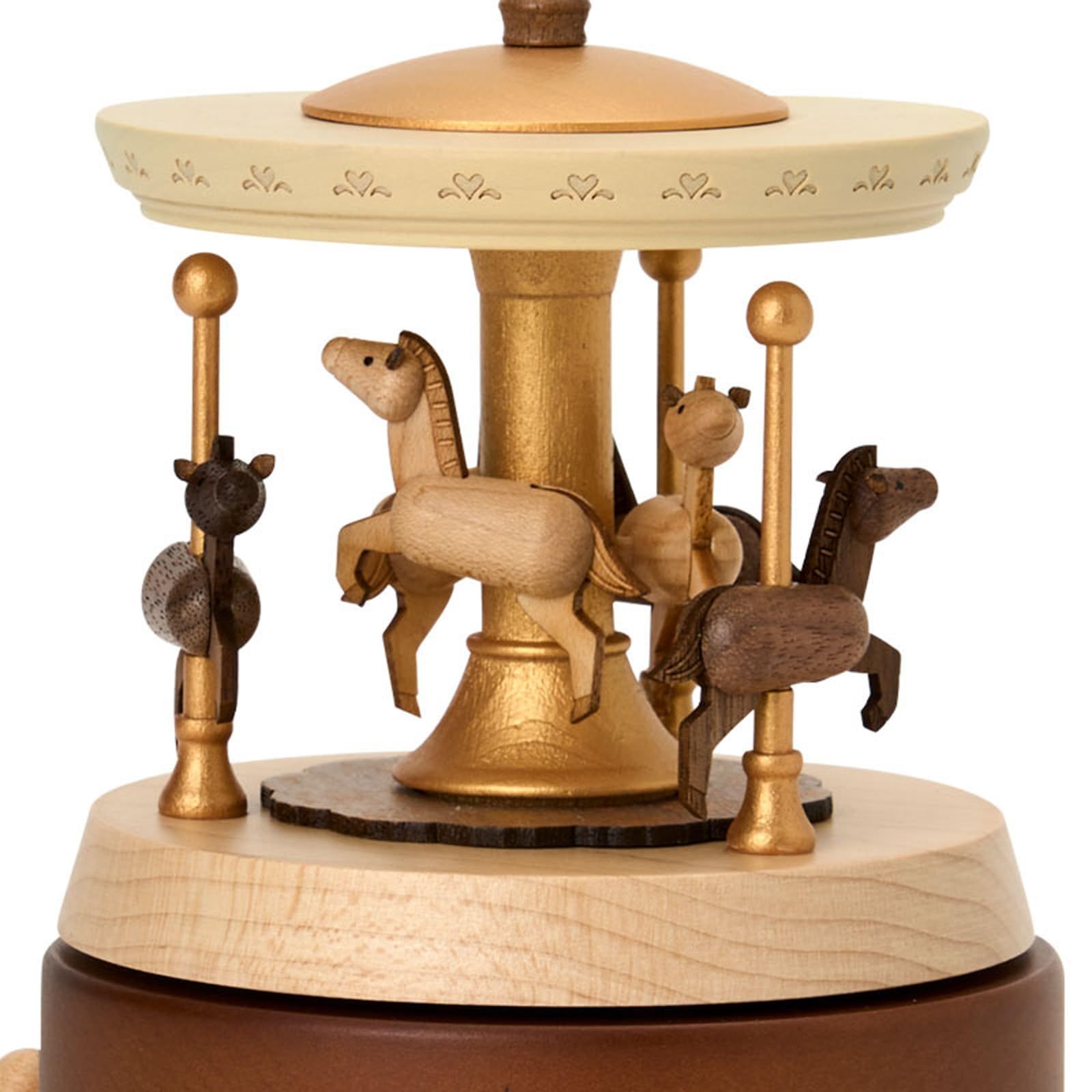 サンリオ(SANRIO) 木製オルゴール メリーゴーラウンド インテリア