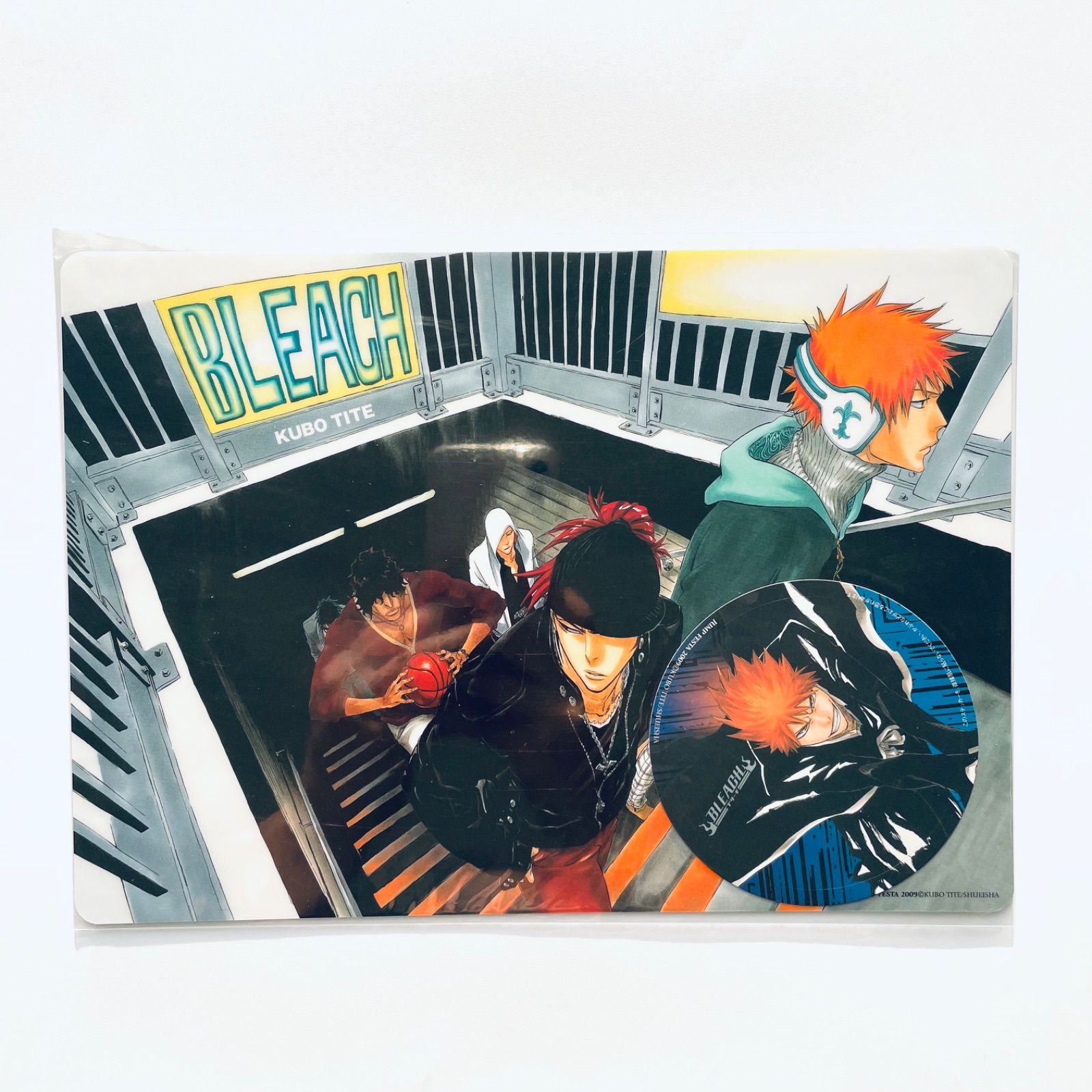 2009年 ジャンプフェスタ 限定 ブリーチ BLEACH 下敷き ステッカー