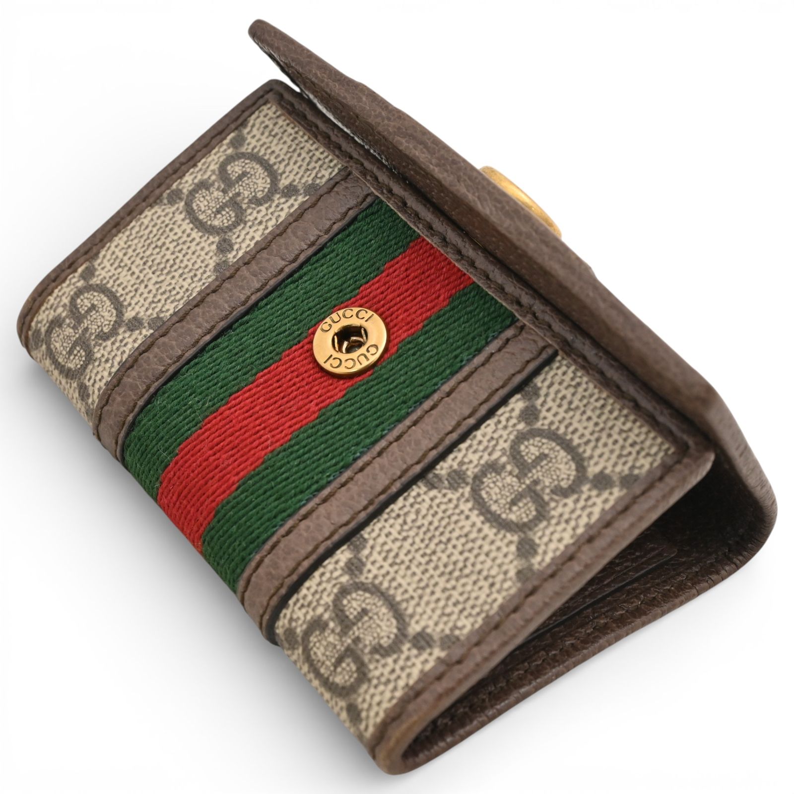 グッチ オフィディア シェリーライン GGスプリーム 6連 キーケース A