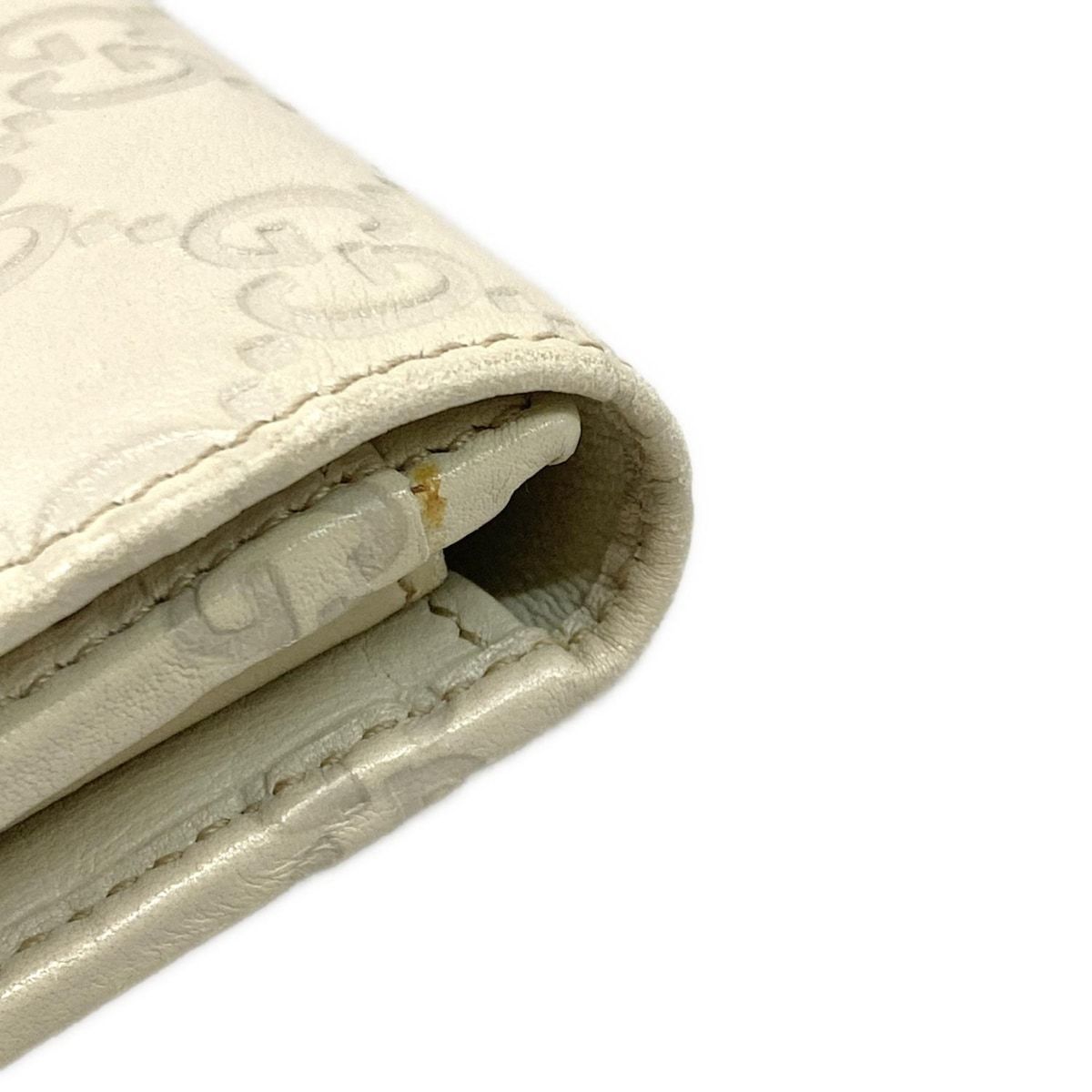 GUCCI(グッチ) 長財布 - 291099 アイボリー レザー - メルカリ