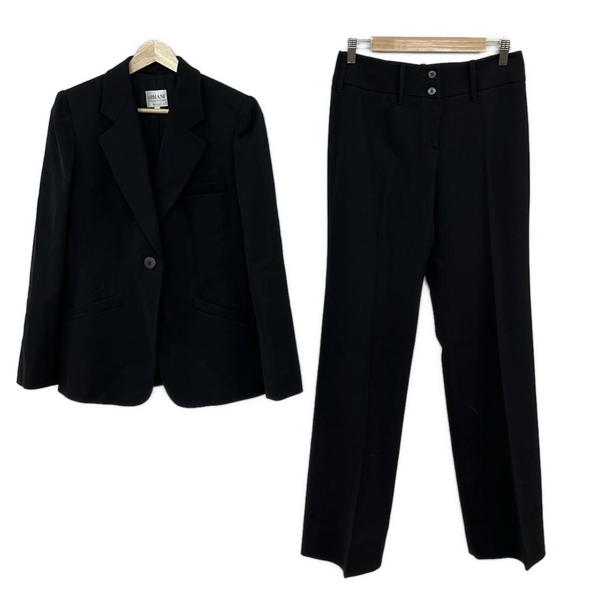 極美品 アルマーニコレツォーニ パンツスーツ ジャケット スラックス