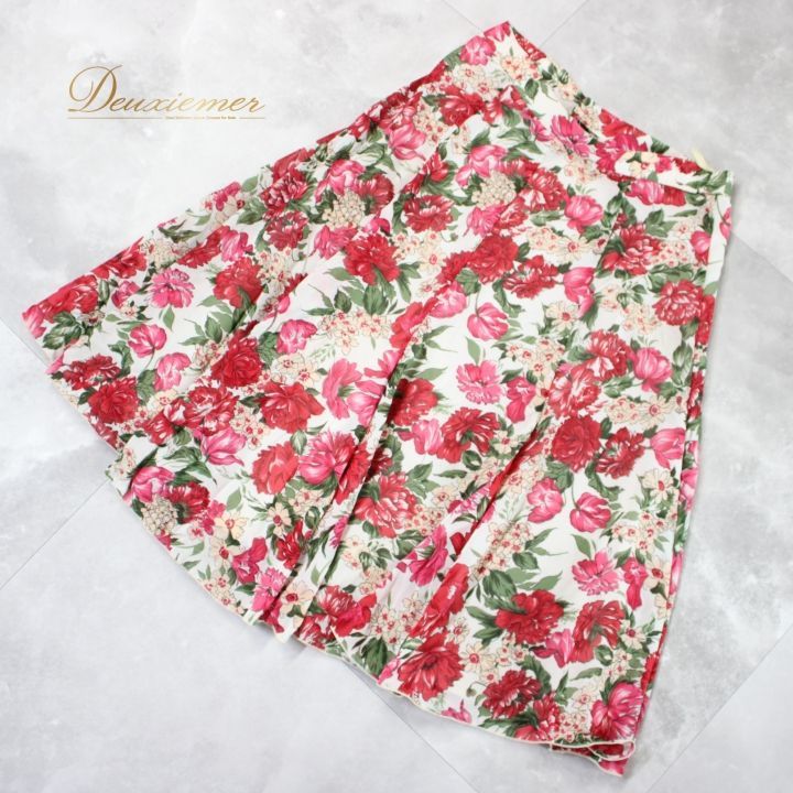 社交ダンス 衣装 スタンダード スカート レッスンウェア レディース 花