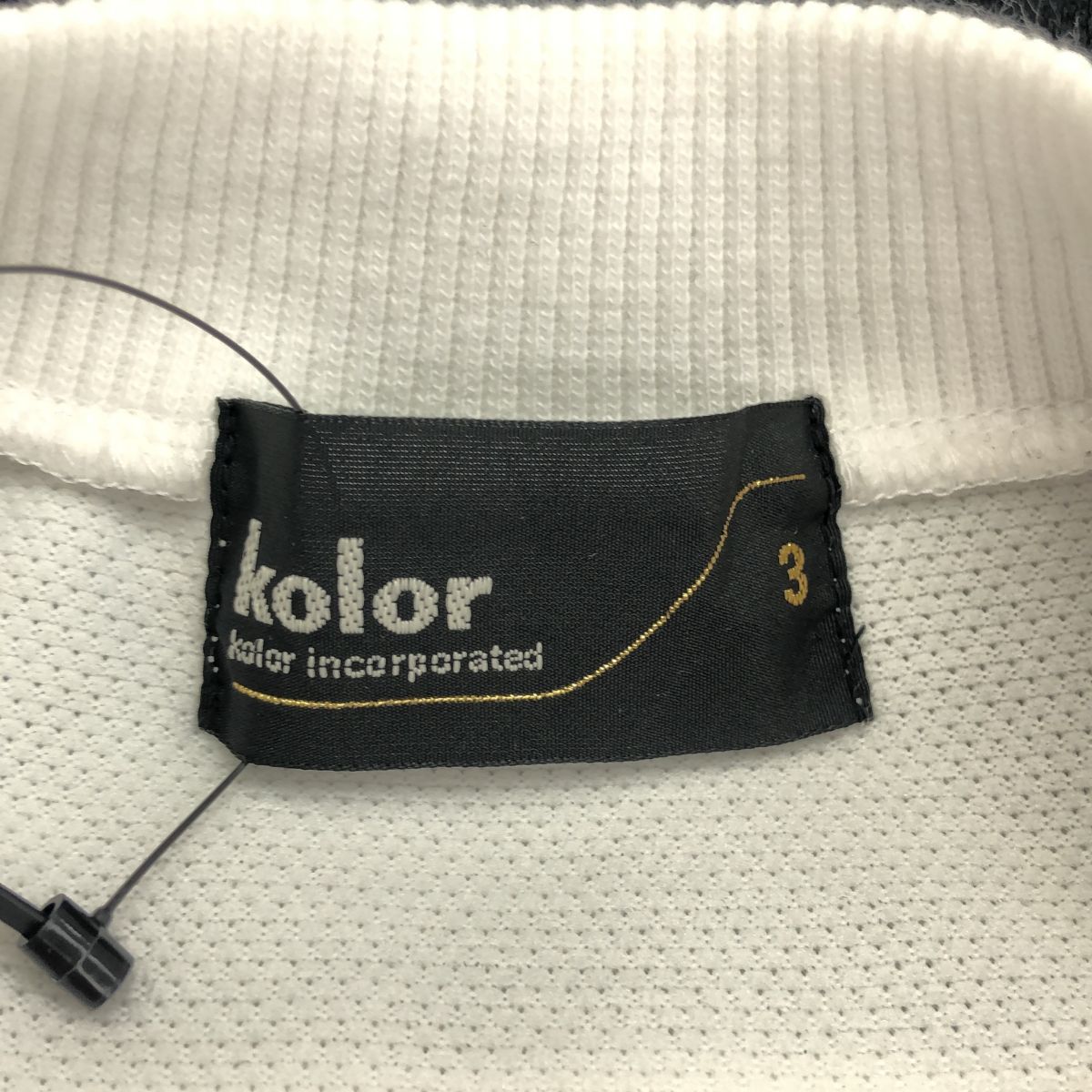 KOLOR カラー 24/SS 24SCM-T02201 刺繍ロゴメッシュTシャツ サイズ3