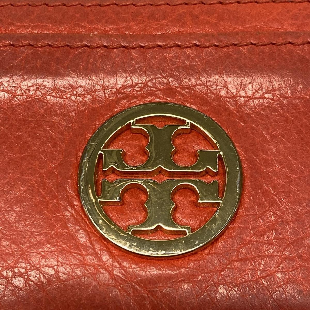 TORY BURCH(トリーバーチ) カードケース - レッド レザー - メルカリ