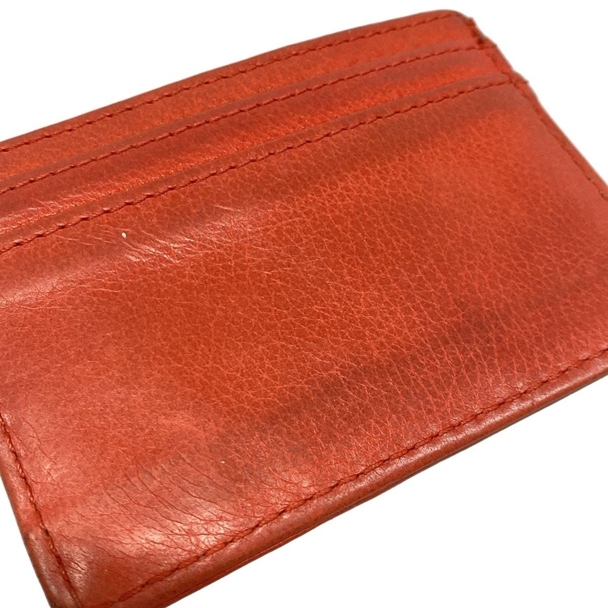 TORY BURCH(トリーバーチ) カードケース - レッド レザー - メルカリ