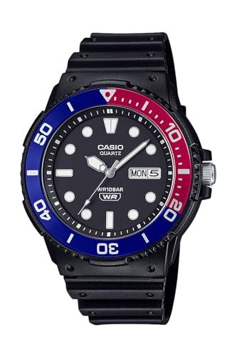 カシオ 腕時計 カシオコレクション MRW?230 HJ 1 E 2 JF メンズ ブラック ブルーベゼルpo 5197 c 55 a