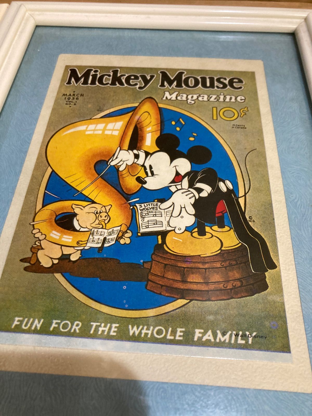 Mickey magazine(ミッキーマガジン) 額縁 ディズニー ミッキー - メルカリ