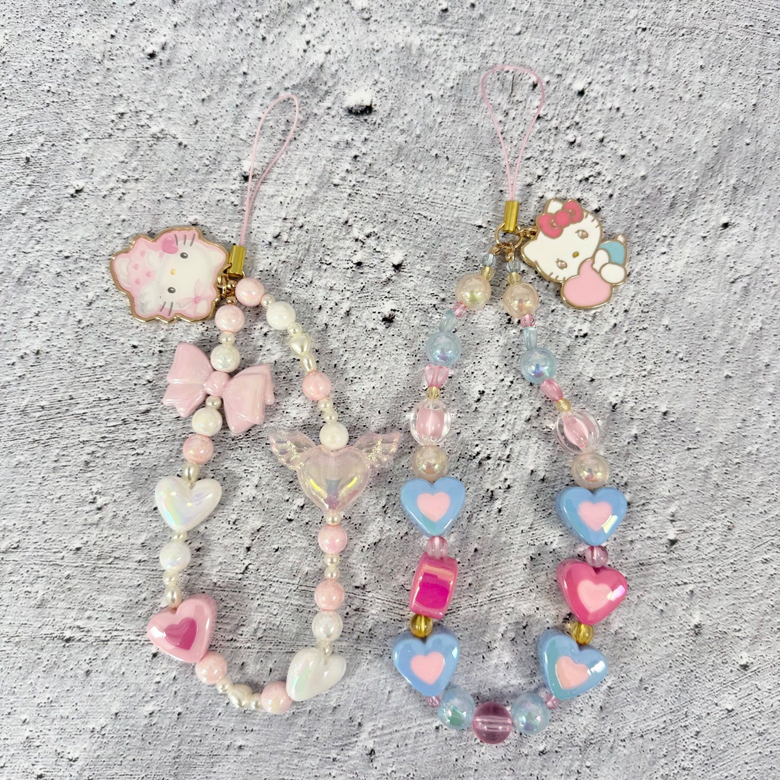ハローキティ ビーズストラップ 2個セット パステル 新品 - メルカリ