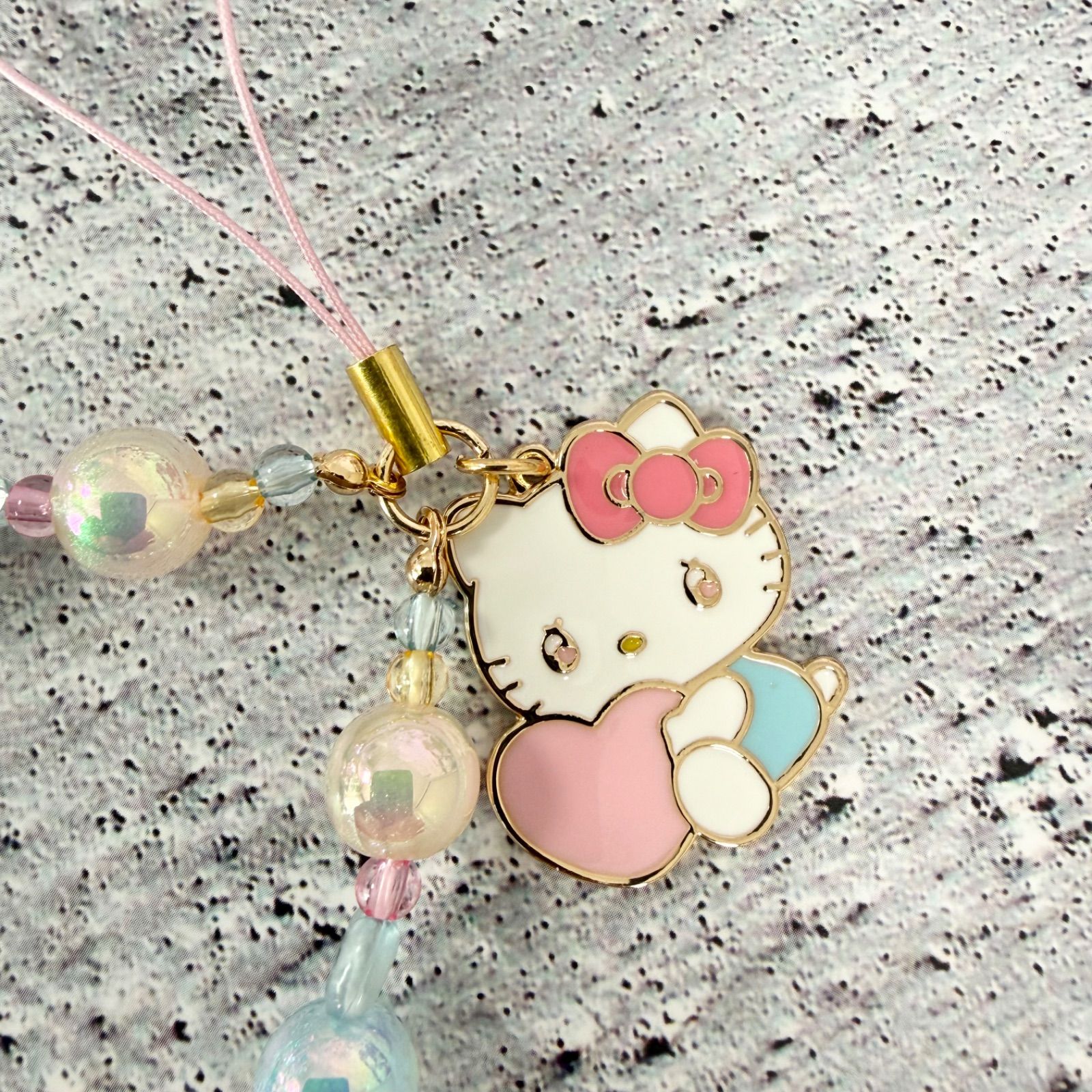 ハローキティ ビーズストラップ 2個セット パステル 新品 - メルカリ