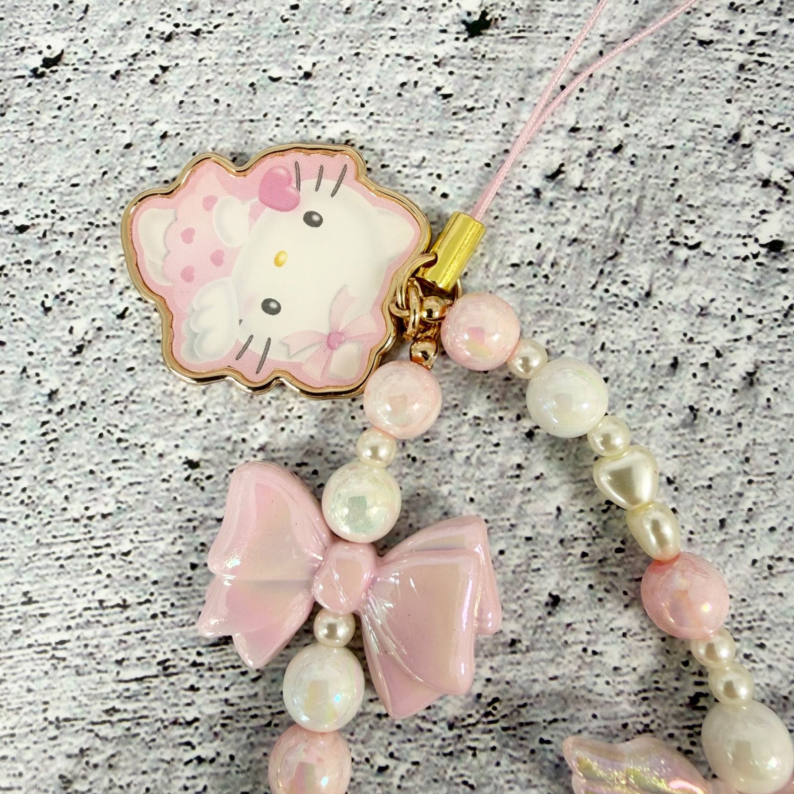 ハローキティ ビーズストラップ 2個セット パステル 新品 - メルカリ