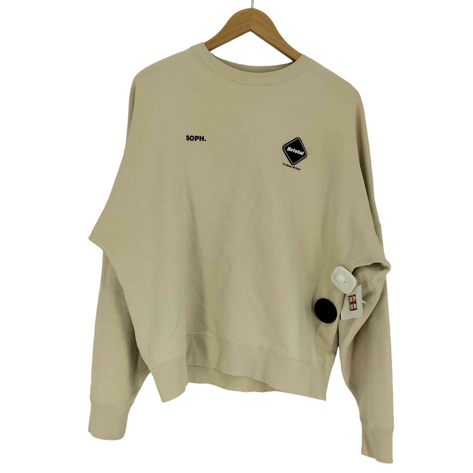エフシーレアルブリストル F.C.Real Bristol 24SS BIG LOGO CREWNECK 
