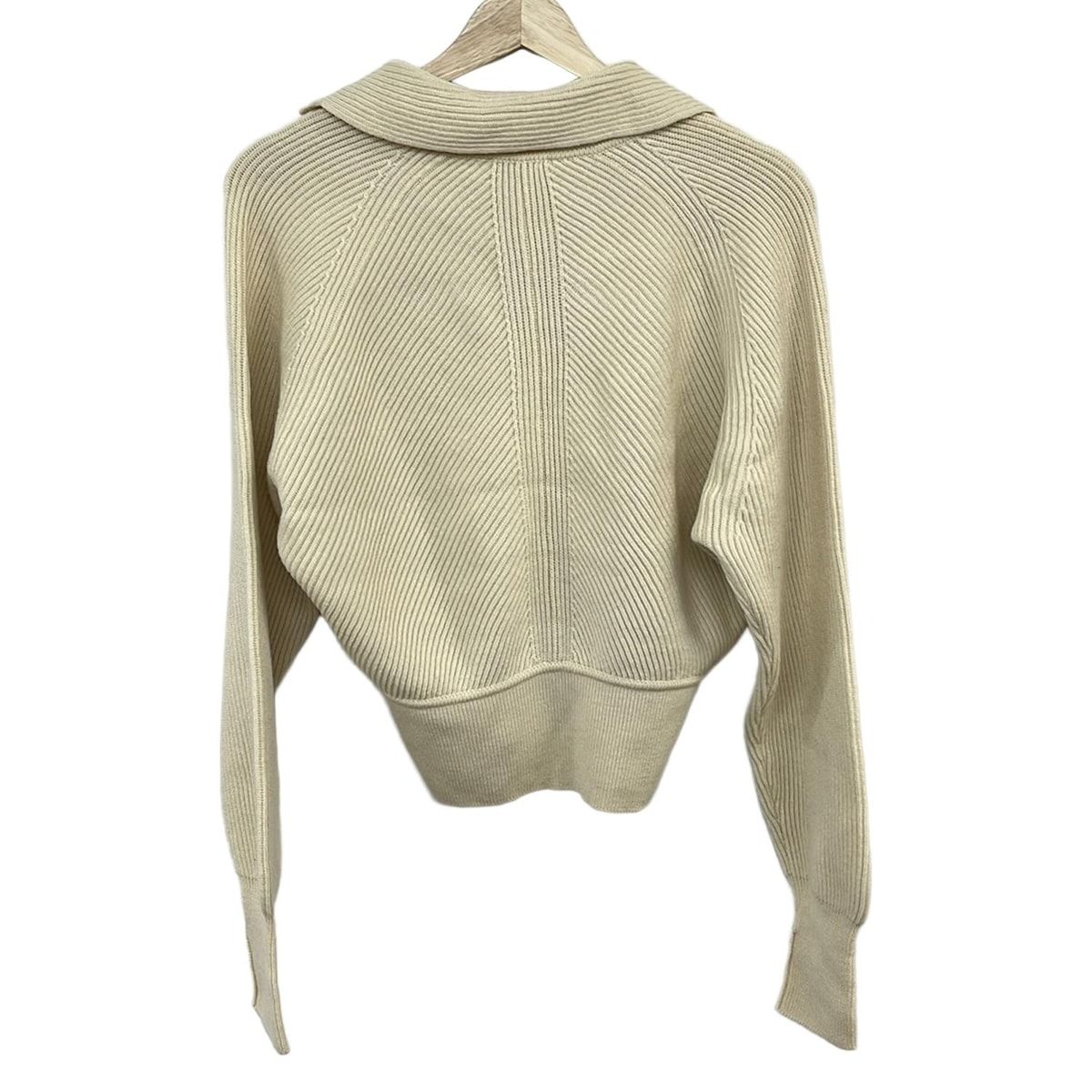 HERMÈS アイボリー ウールセーター 34 HERMÈS アイボリー ウールセーター 34