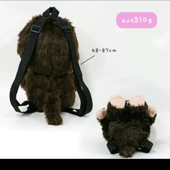 新品未使用】モンチッチくん ちゃん ぬいぐるみリュック 2袋 - メルカリ