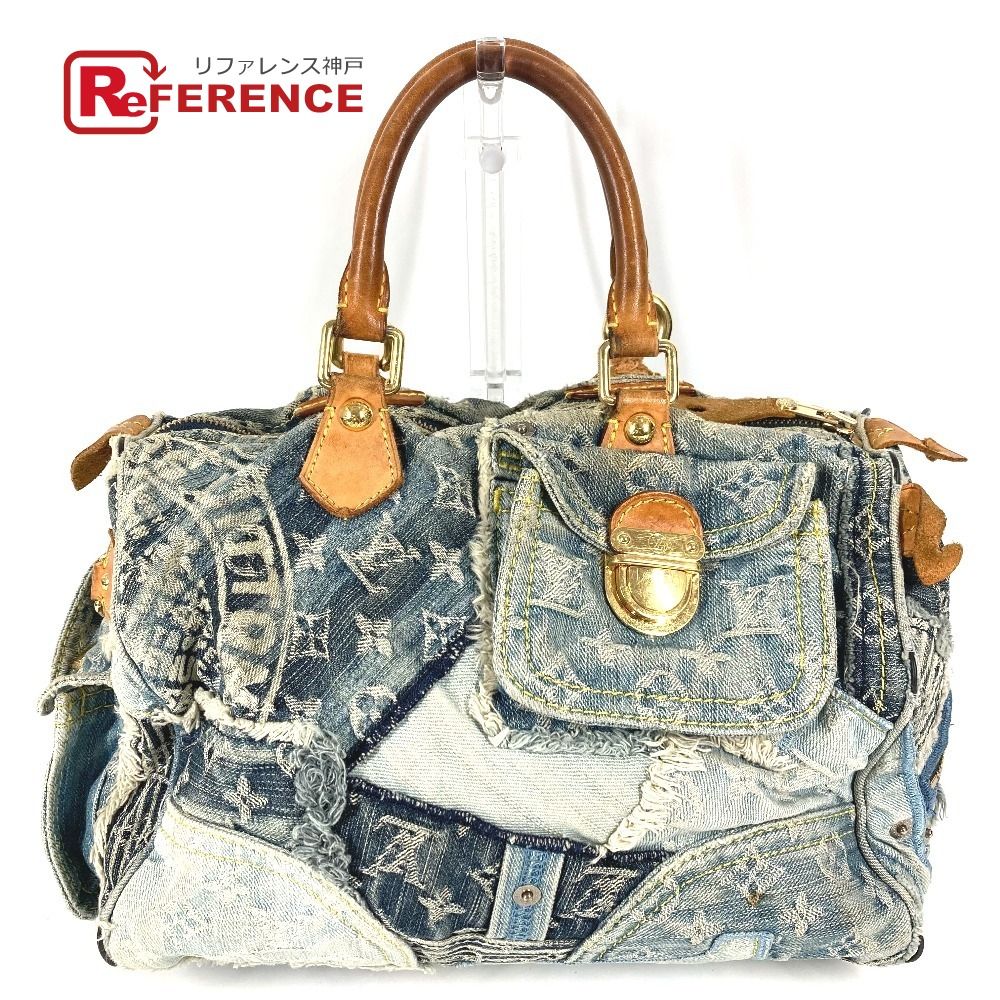 ルイヴィトン パッチワーク スピーディ 楽天市場】LOUIS VUITTON ルイヴィトン モノグラム デニム パッチ