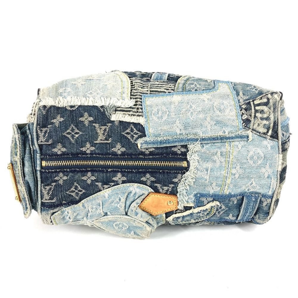 ルイヴィトン パッチワーク スピーディ 楽天市場】LOUIS VUITTON ルイヴィトン モノグラム デニム パッチ