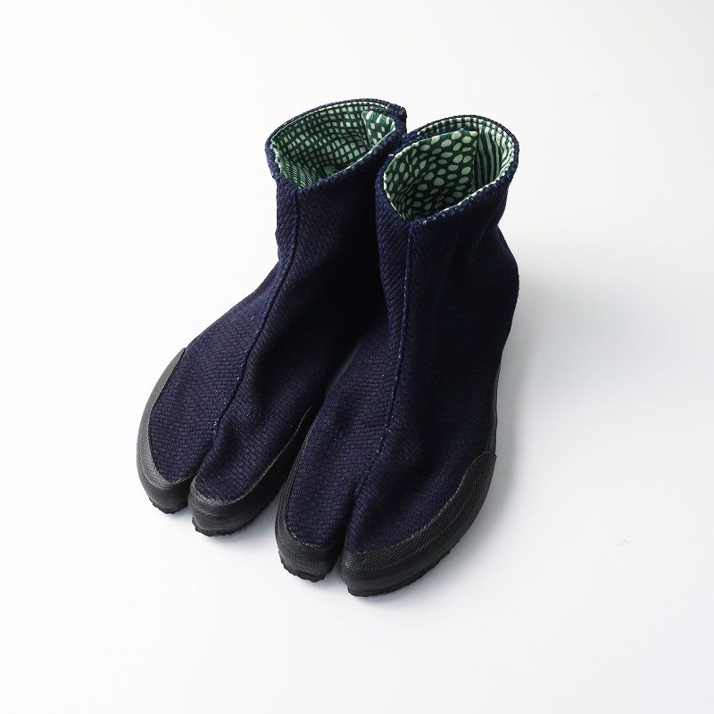 ソウソウ SOU・SOU 地下足袋 倭紋 刺し子 足袋型スニーカー 25cm