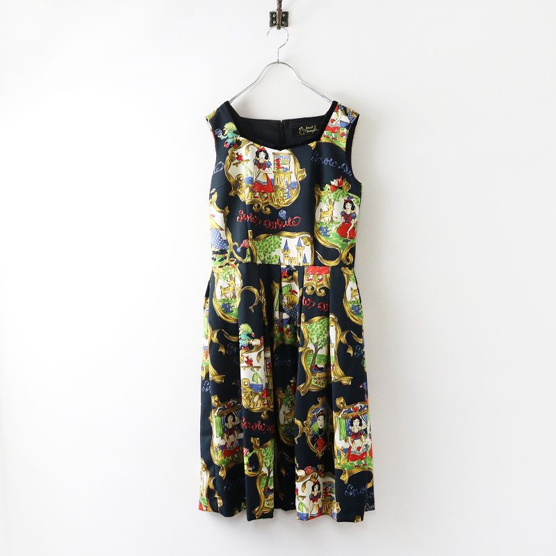 美品 ジェーンマープル Jane Marple Snow White 白雪姫プリント タック
