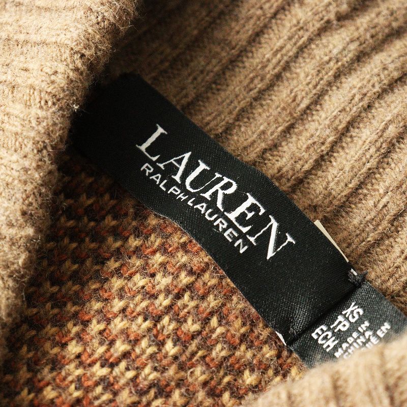 ローレン ラルフローレン LAUREN Ralph Lauren ショールカラー ニット