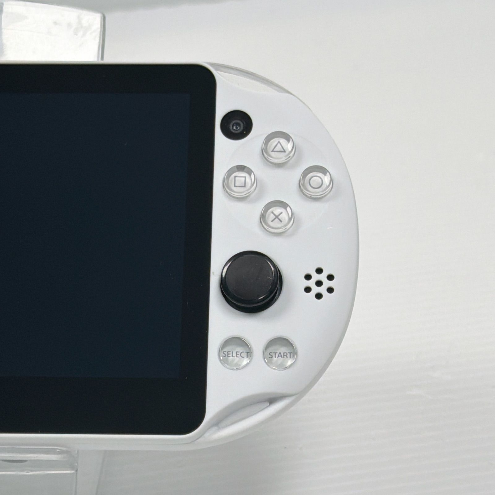 極美品 PSVITA PCH 2000 グレイシャーホワイト 純正8GBメモリーカード