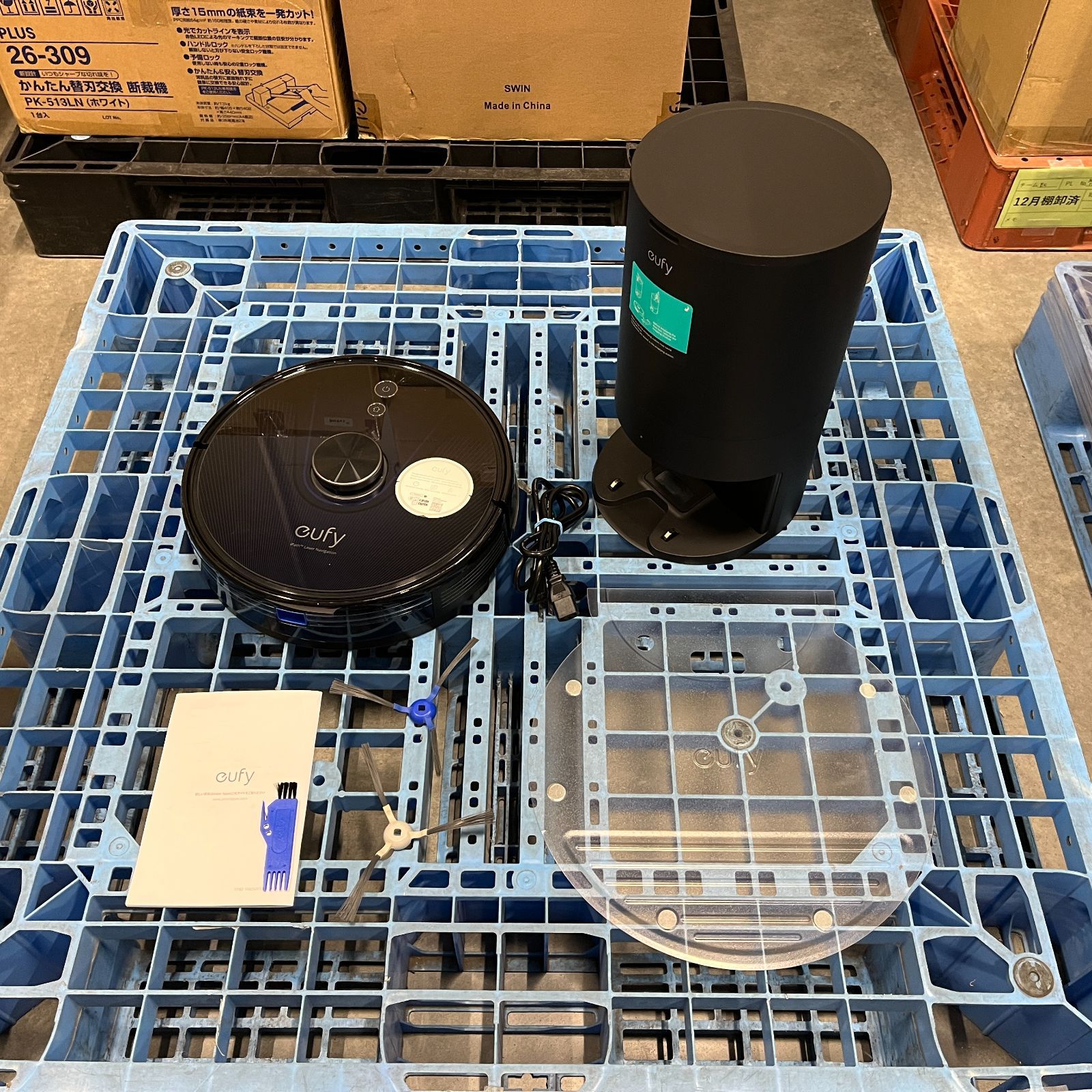 ☆通電確認済み/ジャンク☆ Anker Eufy Robovac L35 Hybrid＋ T2182