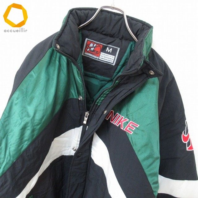 ナイキ NIKE 中綿ナイロンジャケット ブルゾン 90S USA製 SUPREME元