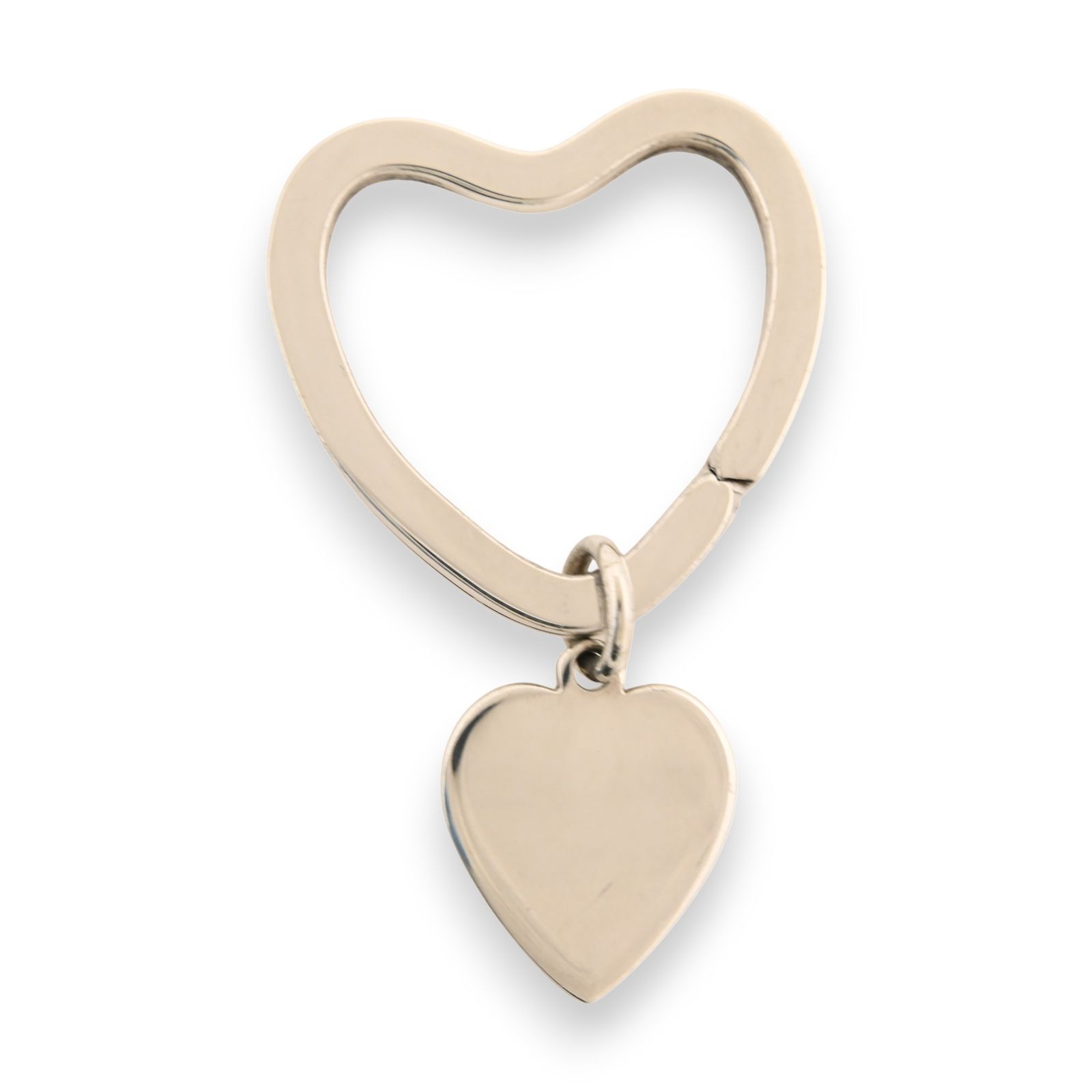 ティファニー ハート キーリング キーチャーム シルバー Aランク