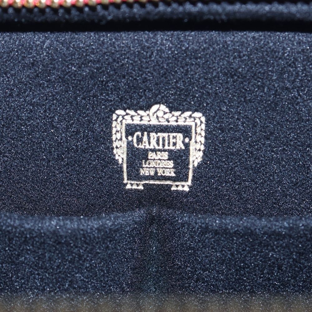 Cartier (カルティエ) ジップケース 小物入れ ケース レッド - メルカリ