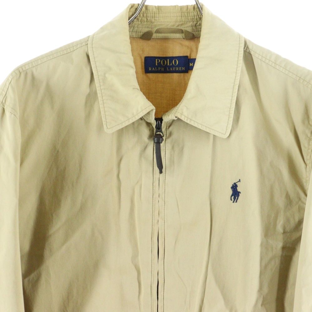 POLO RALPH LAUREN (ポロラルフローレン) SWING TOP ロゴ刺繍 ジップ