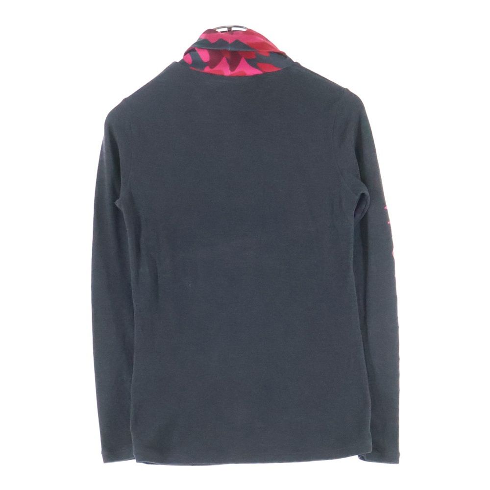 MARK&LONA (マークアンドロナ) フロントワンポイントスカル ハイネック