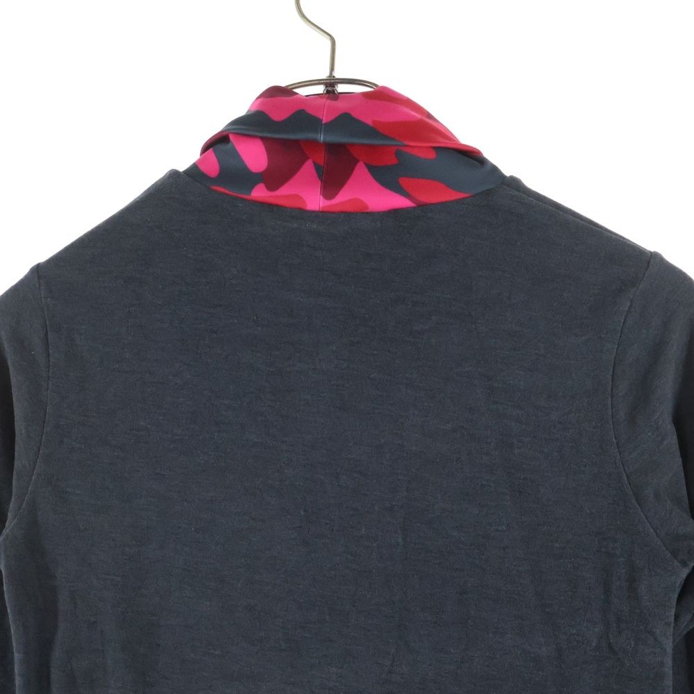 MARK&LONA (マークアンドロナ) フロントワンポイントスカル ハイネック