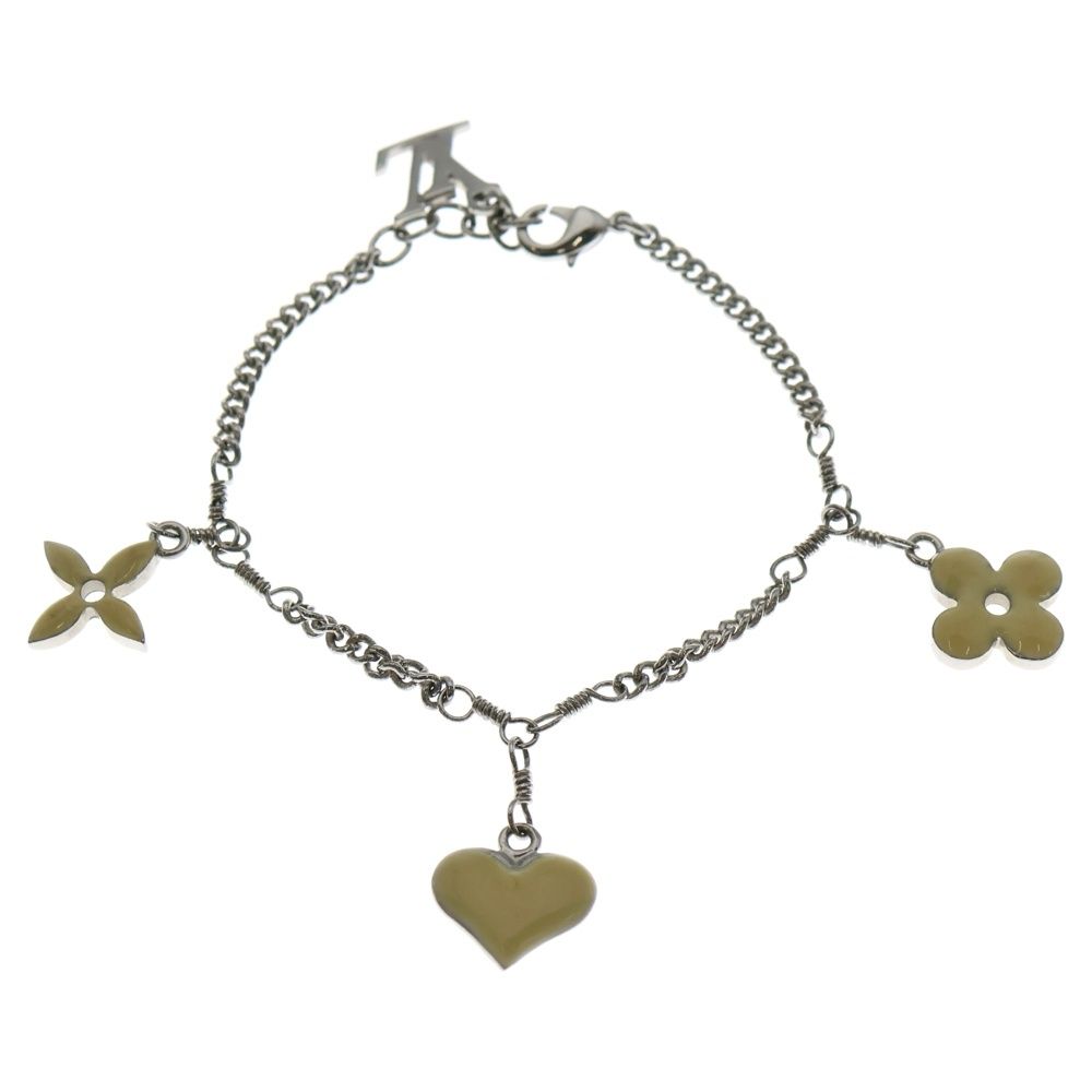 LOUIS VUITTON (ルイヴィトン) ブラスレ スウィート モノグラム ハート