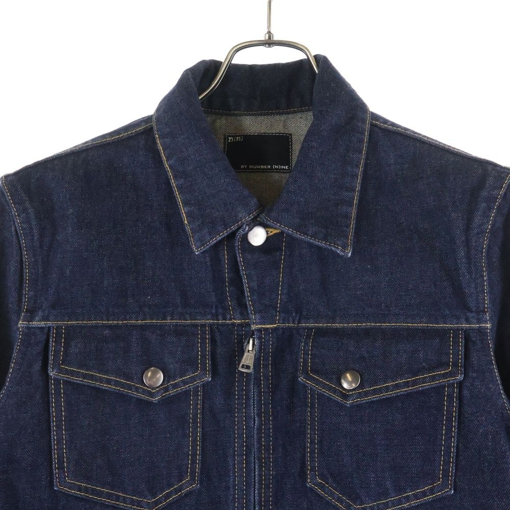 ナンバーナイン デニムジャケット 音符 07SSボーイ期 サイズ2 N(N) NUMBER (N)INE DREAM期デニムジャケット