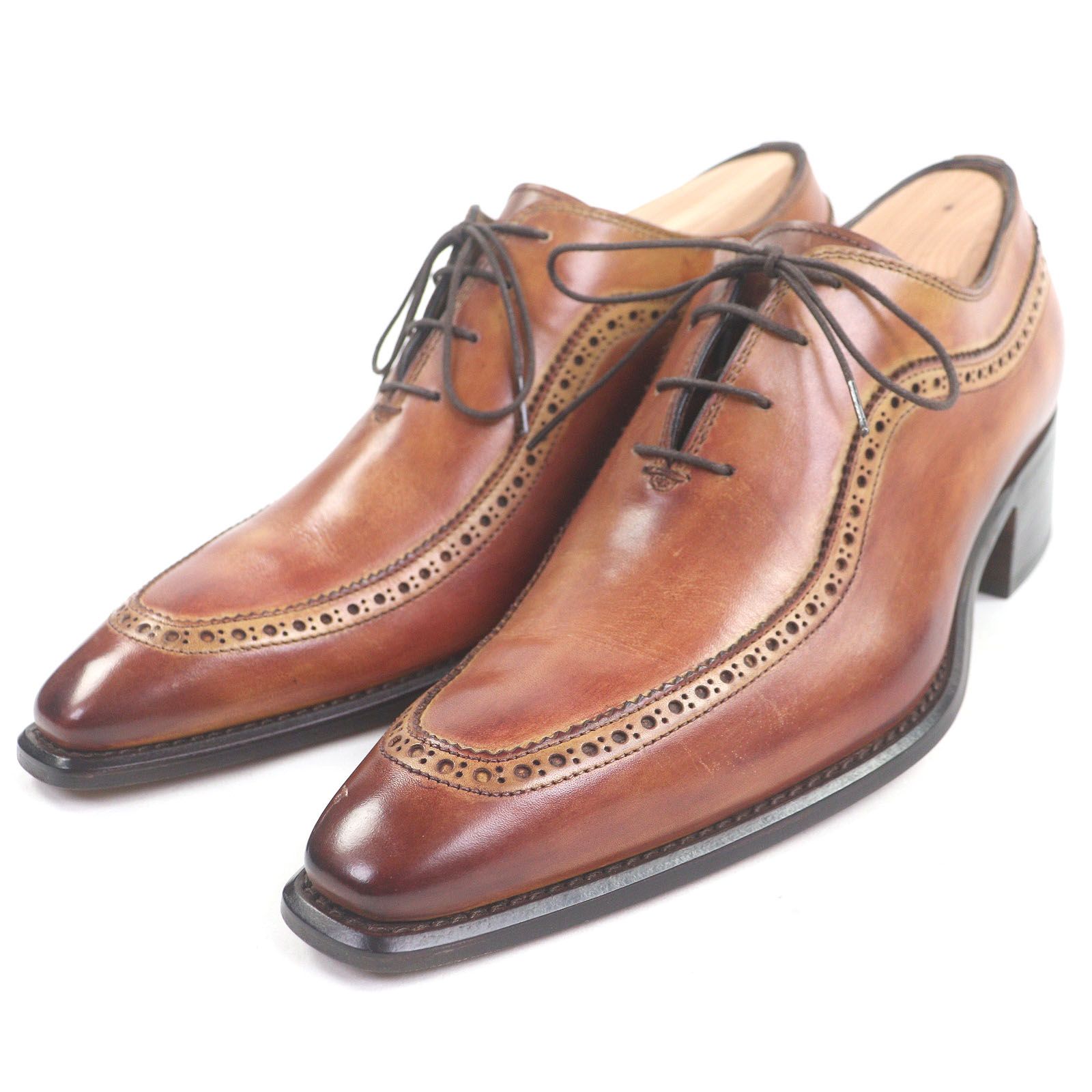 極美品□FRANCESCO BENIGNO フランチェスコ ベニーニョ レザー 