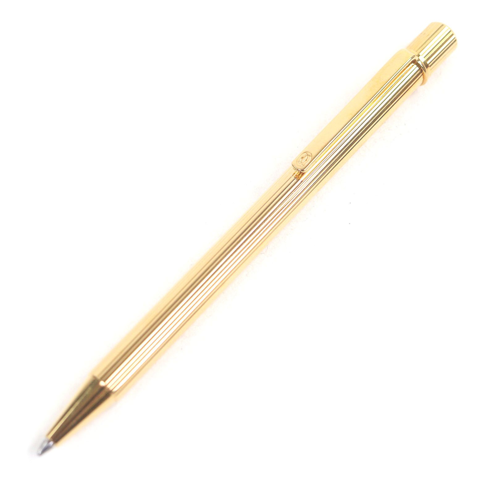 極美品□Cartier カルティエ ストライプ柄 マスト ドゥ カルティエ