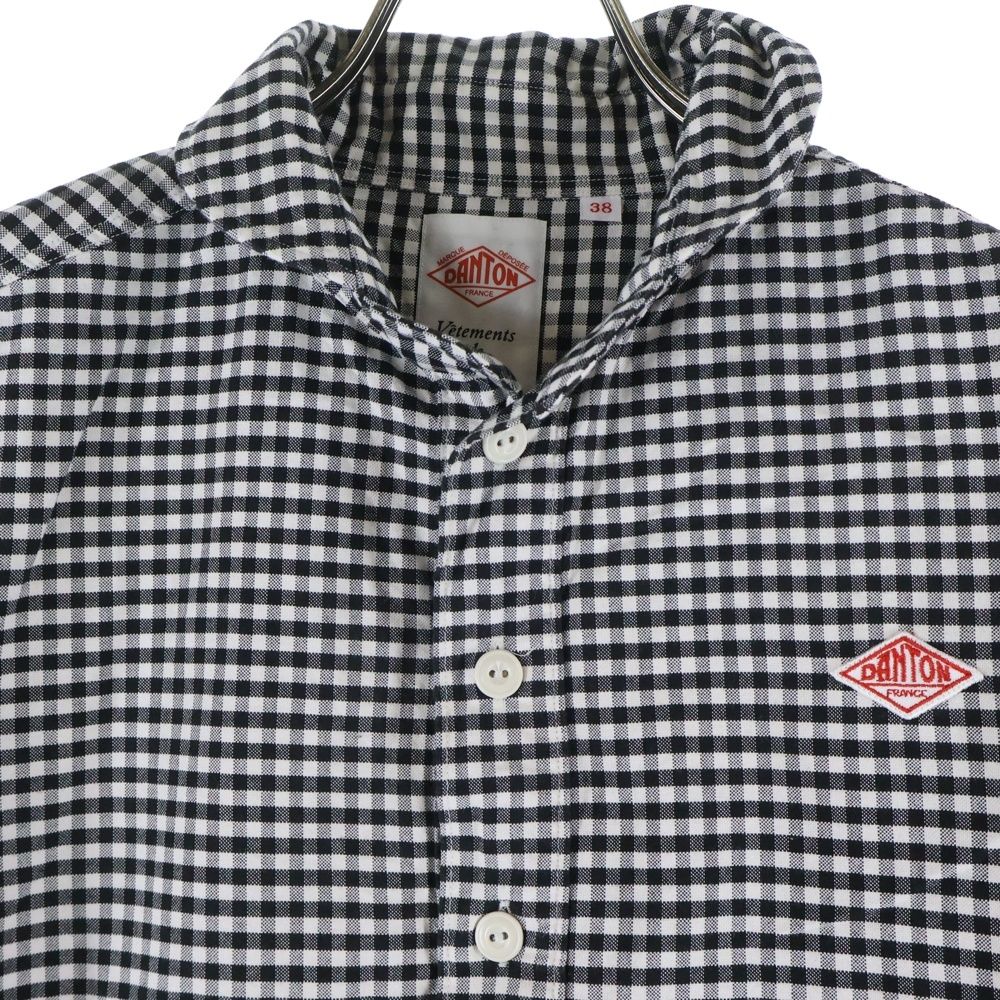 DANTON (ダントン) 20AW ギンガムチェック コットン ツイル バンド