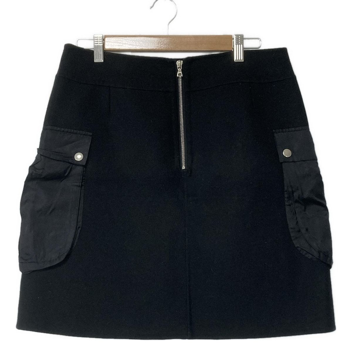 Drawer(ドゥロワー) スカート サイズ40 M レディース美品 - 黒 ひざ丈