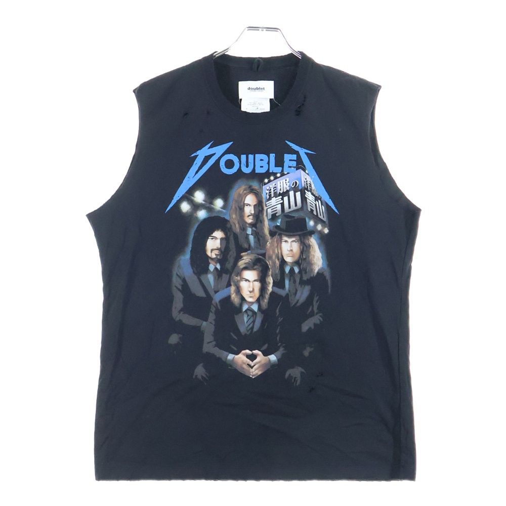 doublet (ダブレット) 22SS AOYAMA ROCK NO SLEEVE T-SHIRT 洋服の青山