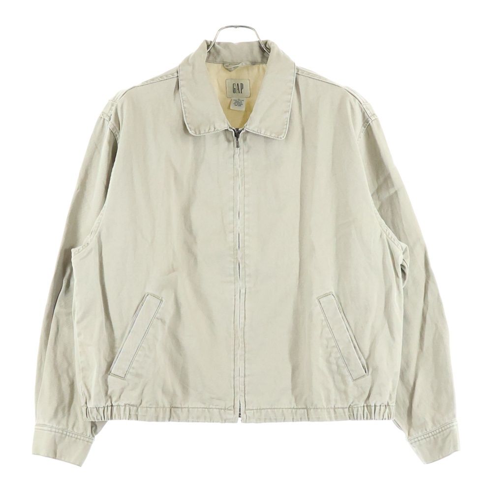 GAP (ギャップ) OLD COTTON ZIP-UP BLOUSON SWING TOP オールド