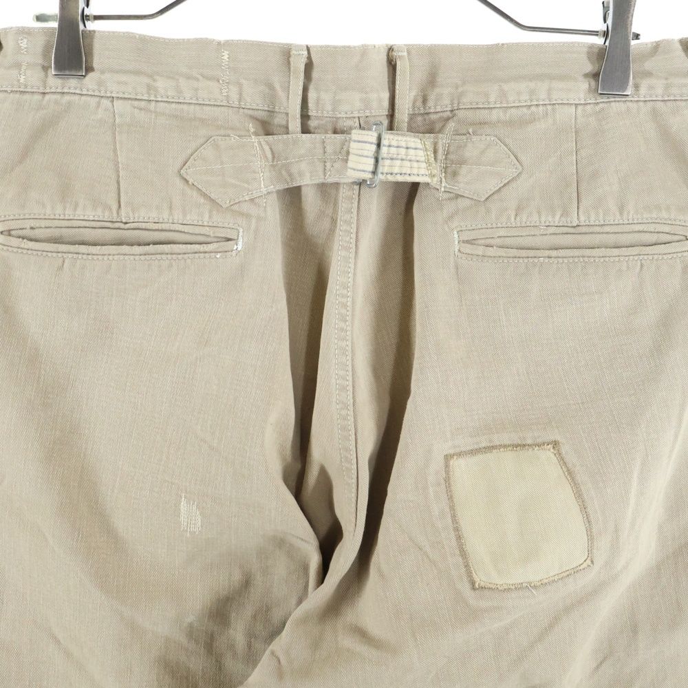 ☆kapital チノパン パッチワーク ボロ加工☆ KAPITAL (キャピタル) ヴィンテージ加工 刺繍子 パッチワーク