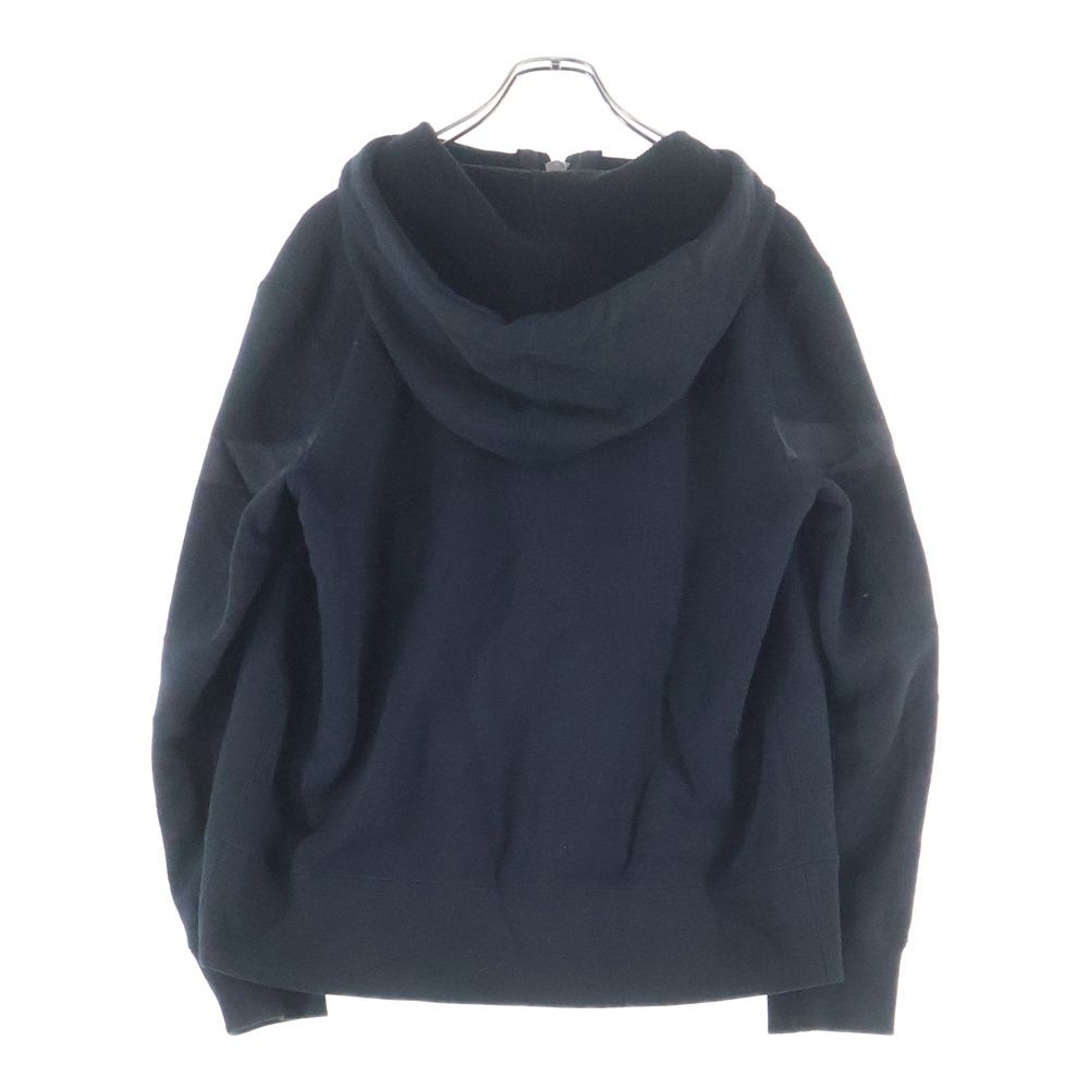 Sacai (サカイ) 20SS ジップアップパーカー ブラック 20-05041 - メルカリ